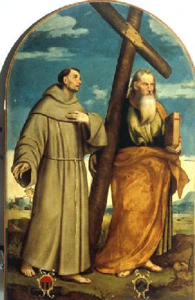 Bonifazio Veronese /St.Francis & Andreas
