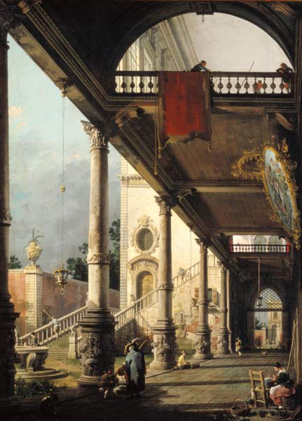 Canaletto / Capricio / Paint./ 1765 from 