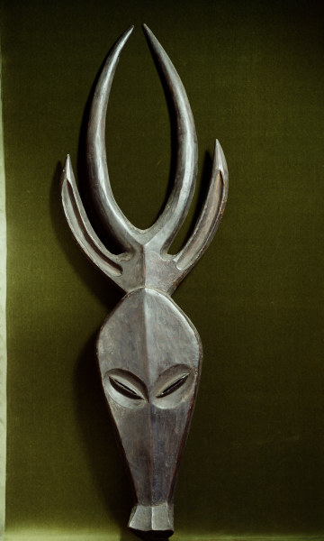 Congo, Kwele, animal mask / wood from 