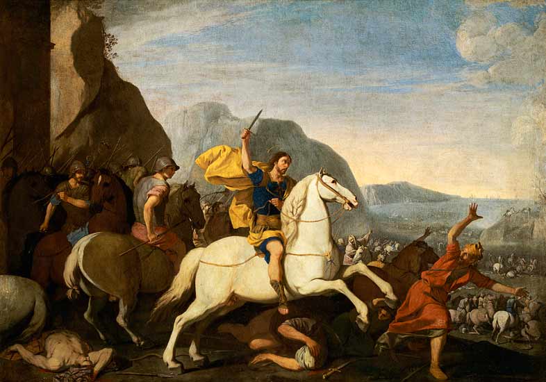 Saint James At The Battle Of Clavijo from 