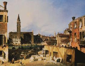 Canaletto, Church and Scuola della Carit