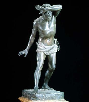 Cain, sculpture by Giovanni Dupre (1817-82) (bronze) (see 80258) from 
