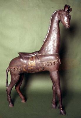 Carousel figure of a giraffe, American, 19th century from 