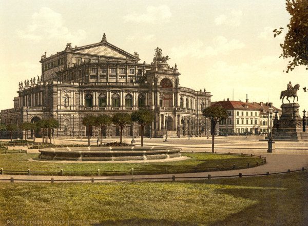 Dresden, Hoftheater from 