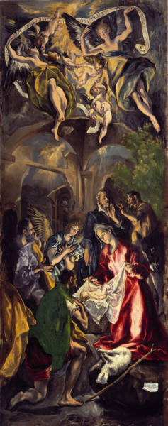 Adoration of the Shepherds / El Greco from 