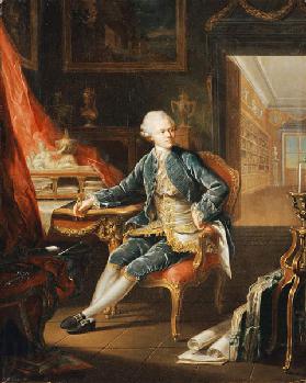 Portrait Of Etienne-Francois De Choiseul (1719-1785), Comte De Stainville, Later Duc De Choiseul