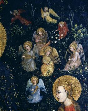 Angel concert / Italian painting 1408