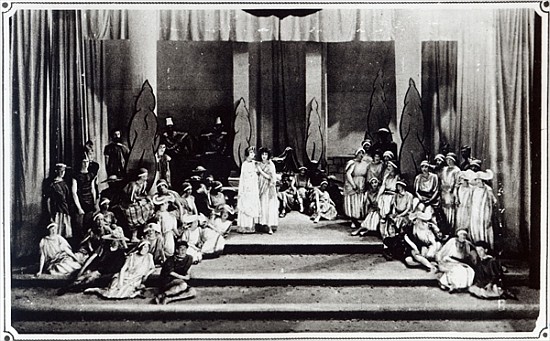 First stage performance in England of Handel''s Oratorio Semele. 1925 from 