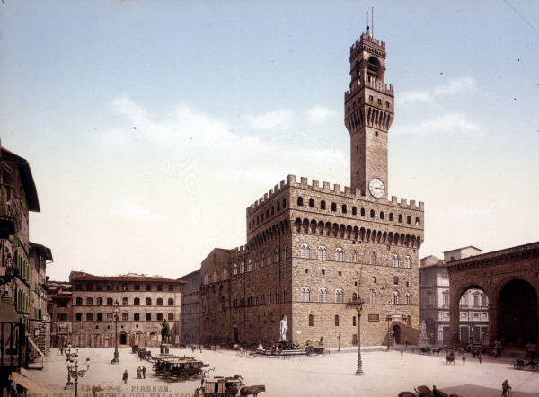 Florence,Piazza della Signoria from 