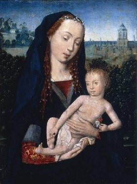 Mary with Child / Flem.Paint./ C15th