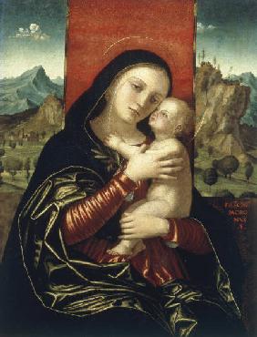 F.Morone / Mary with Child / c.1503