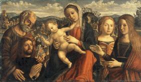 G.Mansueti / Mary with Child & Saints