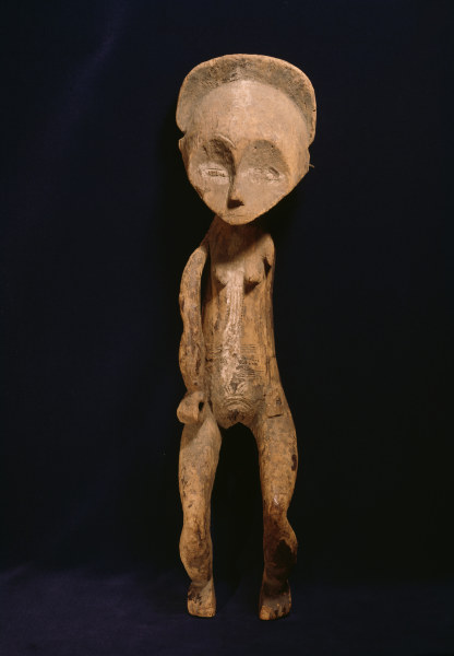 Haengende Figur, Mbole, Kongo / Holz from 