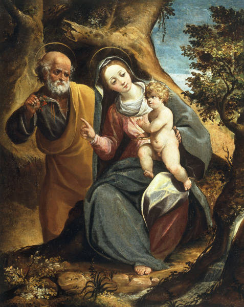 Holy Family / Emilian Paint./ C17th from 