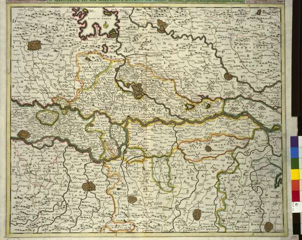 Dukedome of Mantua , map 1675. from 