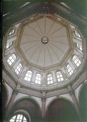 Interior view of the cupola designed by Baldassare Longhena (1598-1682) (photo) from 