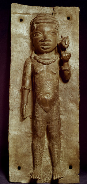Jg. Maedchen, Benin, Nigeria / Bronze from 