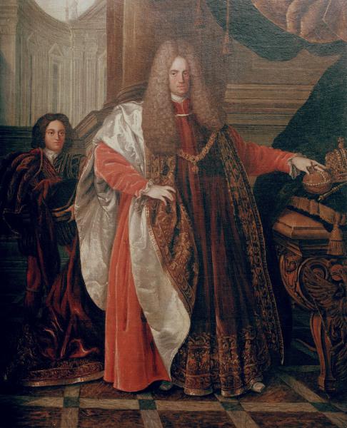 Emperor Charles VI , Anon. painting
