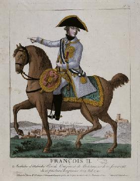 Kaiser Franz II / Equestrian Portrait