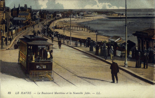 Le Havre/Boulevard Maritime/Carte post. from 