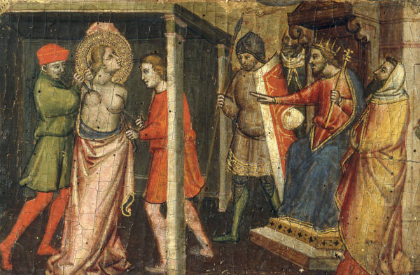 Lorenzo di N.Gerini / St.Agatha / Paint. from 