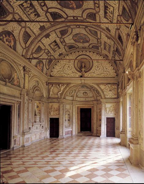 Mantua, Palazzo Ducale, Galleria Mesi from 