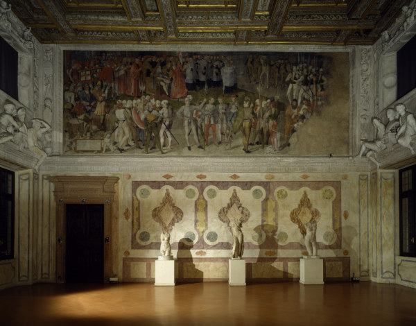 Mantua, Pal.Ducale, Sala dei Capitani from 
