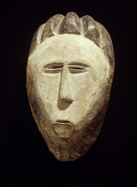 Maske, Punu, Gabun / Holz from 