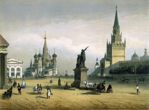 Moscow, Red Square from 