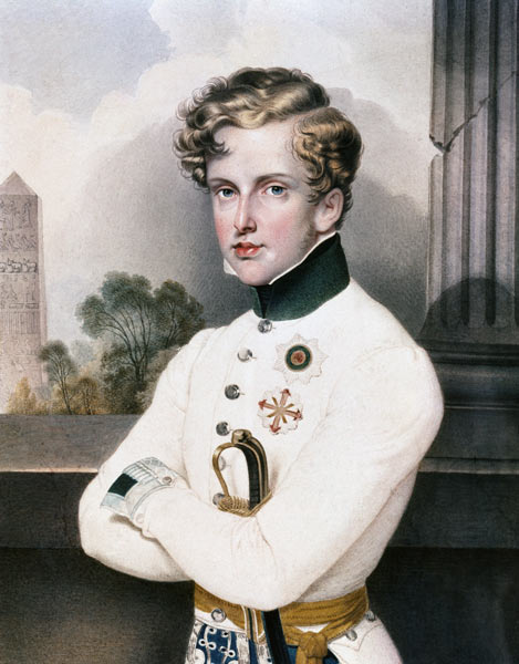 Napoleon II , Watercolour from 