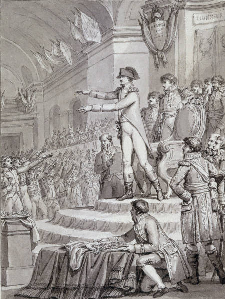Napoleon, Oath of Alleg.by Leg.o.Honour from 