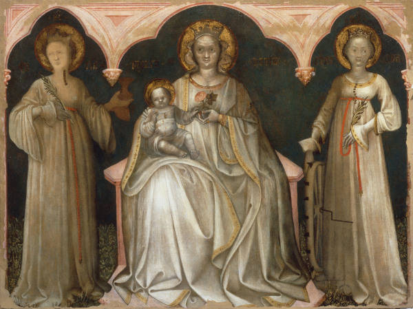 Nicolo di Pietro / Mary w.Child & Saints from 