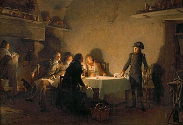 Napoleon / Souper de Beaucaire / Paint.