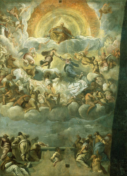 Assumption of Mary / Palma il Giovane from 