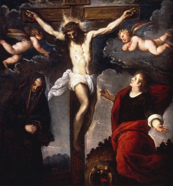 Palma Giovane / Crucifixion /Ptg./c.1600 from 