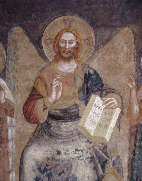 Pomposa Abbey / Christ / Fresco / C14th from 