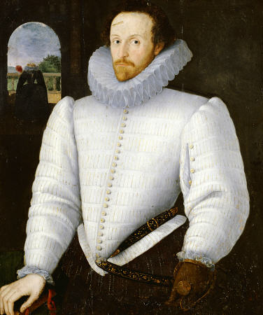 Portrait Of A Gentleman Traditionally Identified As Sir Walter Raleigh from 
