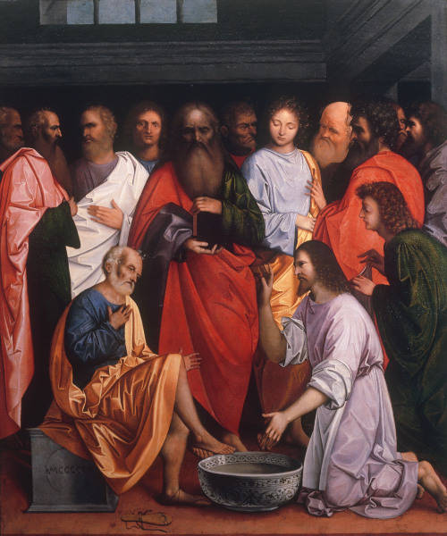 Washing of the Apostles'' feet / 1500 from 