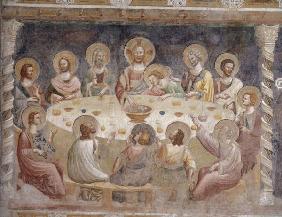 Pomposa Abbey / Last Supper /Fresco/ C14