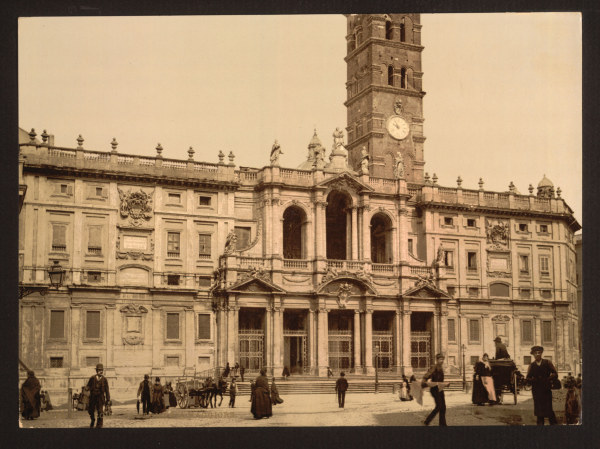 Italy, Rome, S.Maria Maggiore from 