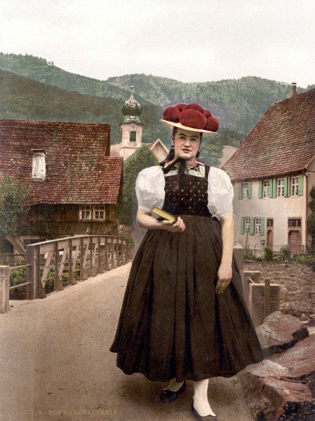 Black Forest , Tradional costume from 