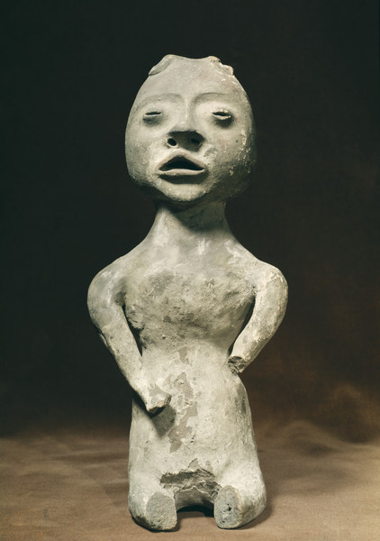Statuette, Asante, Ghana / Gebrannt. Ton from 