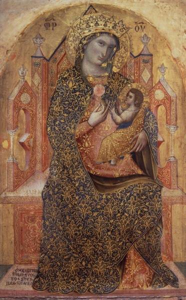 Enthroned Madonna / Ptg.by Veneziano from 