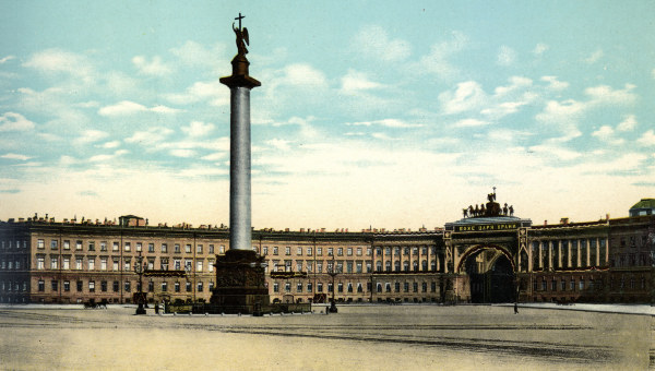 St. Petersburg , Alexander Column from 