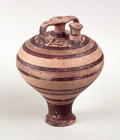 Stirrup Jar, Mycenaean, c.1500-1200 BC (painted earthenware)