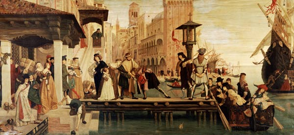 The Departure Of The Prodigal Child From Venice from 
