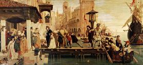 The Departure Of The Prodigal Child From Venice