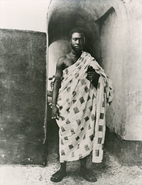 The Ashanti king; Prempeh, early twentieth century (b/w photo)  from 