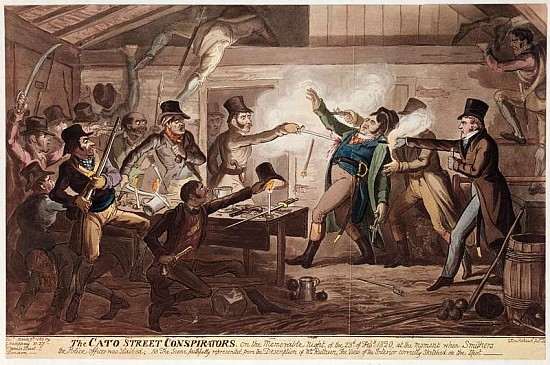 The Cato Street Conspirators, pub. G. Humphrey, 9th March 1820 from 