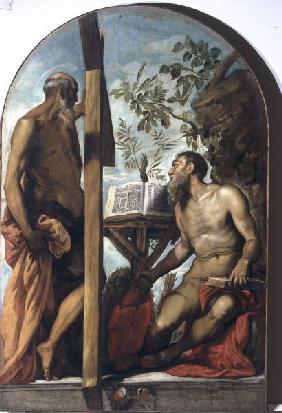 Tintoretto /Andreas & Jerome/ Ptg./ C16